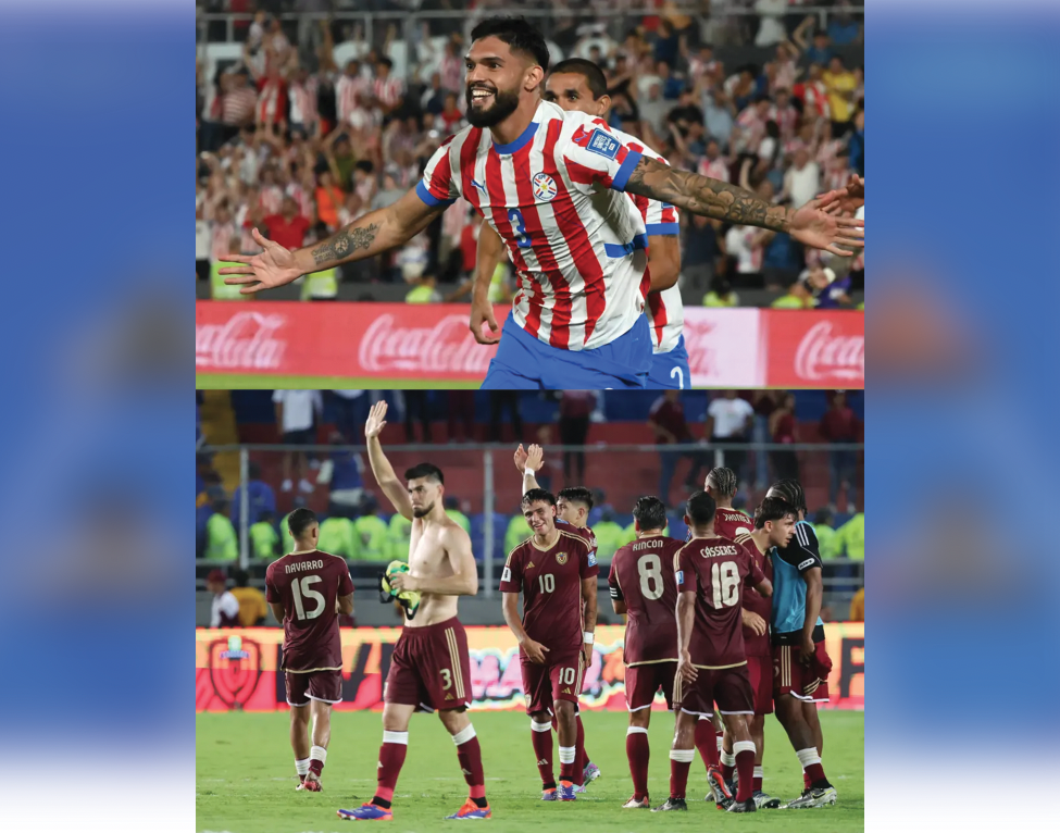 Le Paraguay contrarie l'Argentine, le Venezuela contient le Brésil